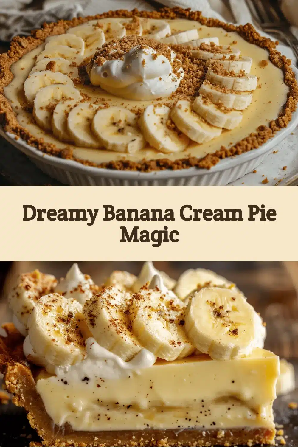 banana cream pie recipe