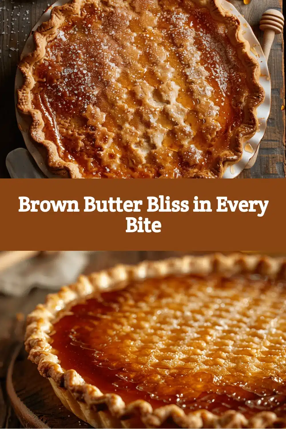 Brown Butter Honey Pie recipe