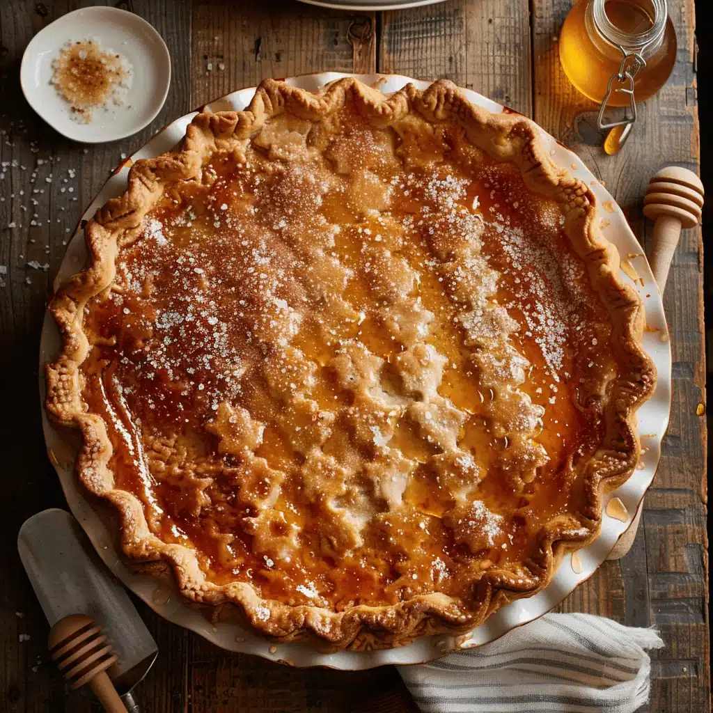 Brown Butter Honey Pie - featured image