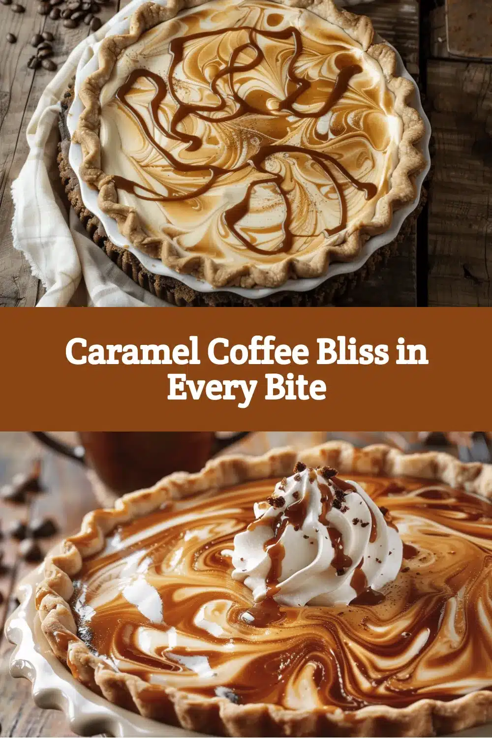 Caramel Macchiato Pie recipe