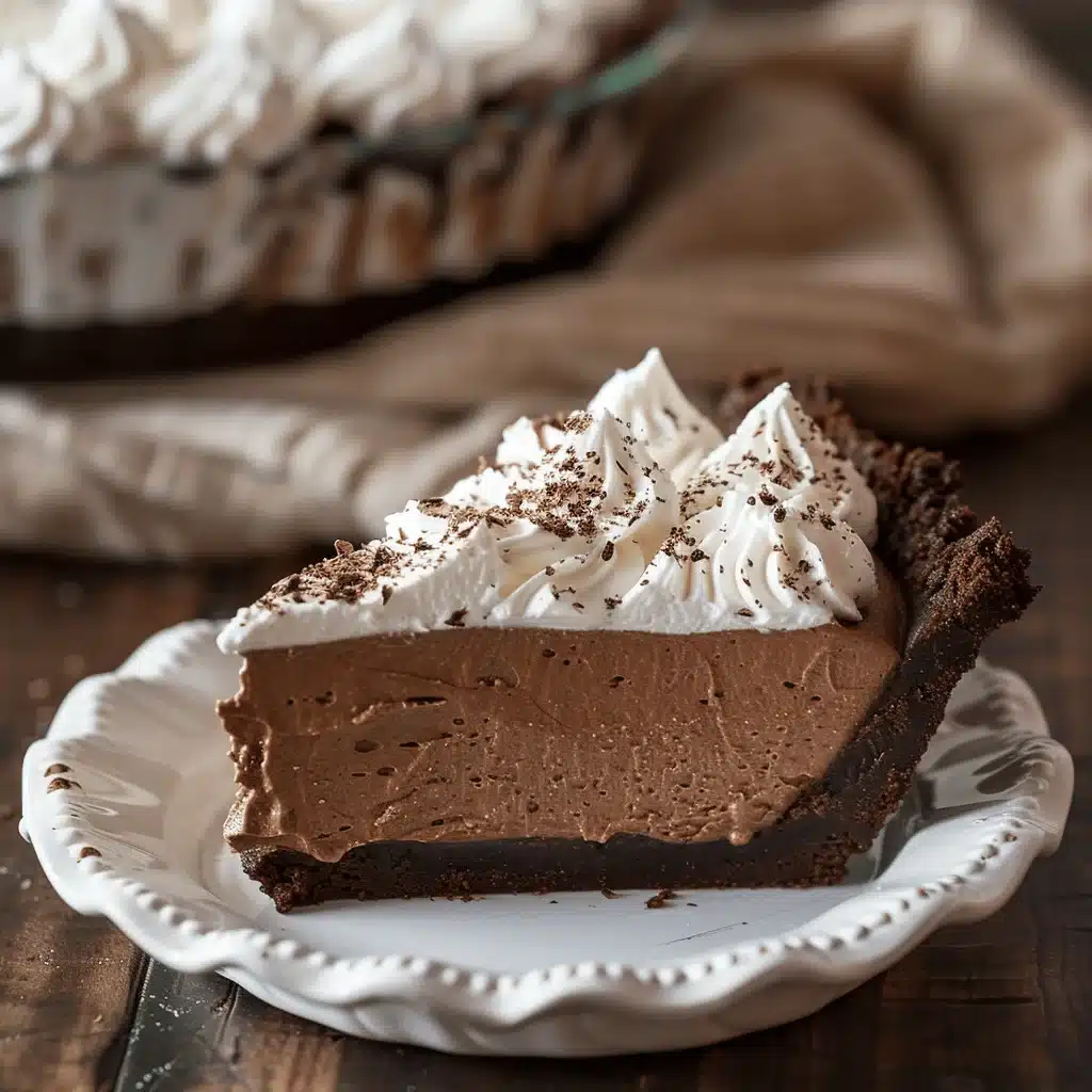 Chocolate Silk Pie - featured image