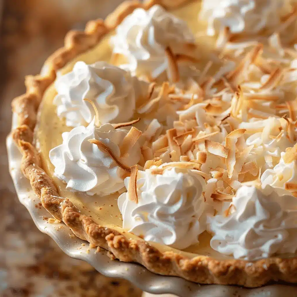 coconut cream pie preparation steps