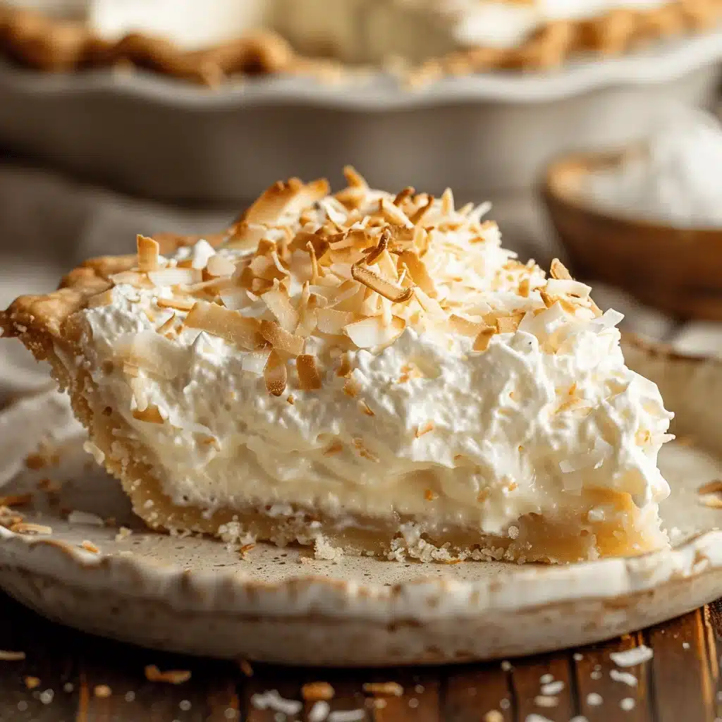 coconut cream pie - featured image