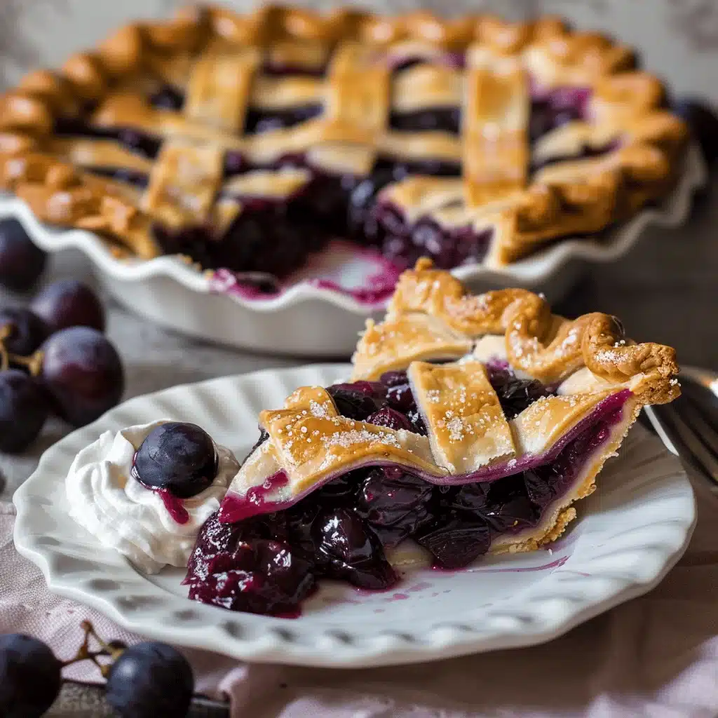 Concord Grape Pie - featured image