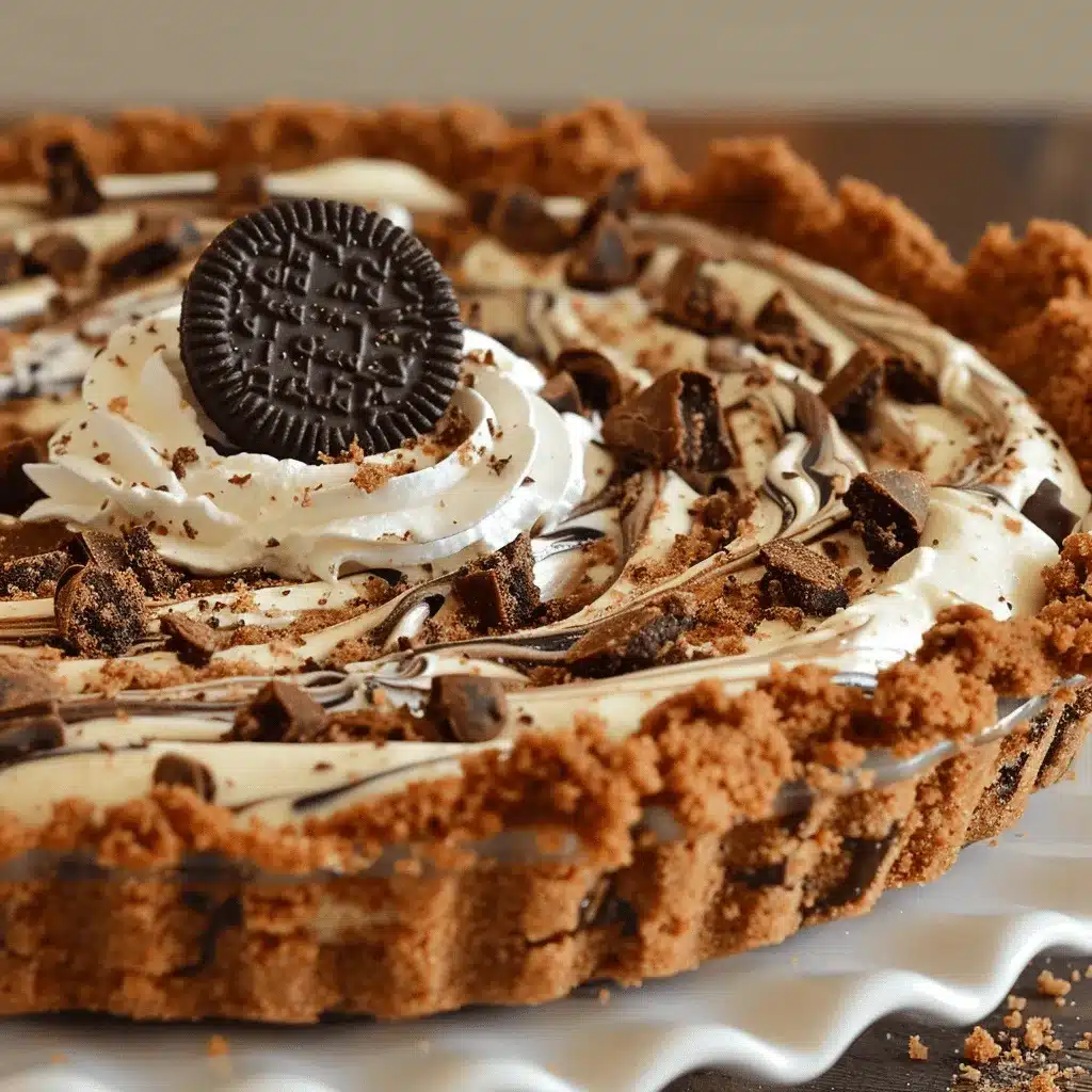 cookies and cream pie preparation steps