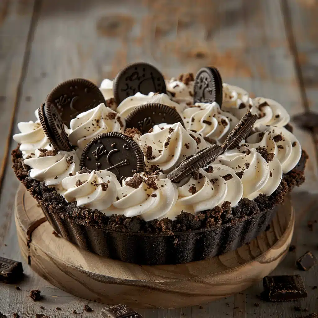 cookies and cream pie - featured image
