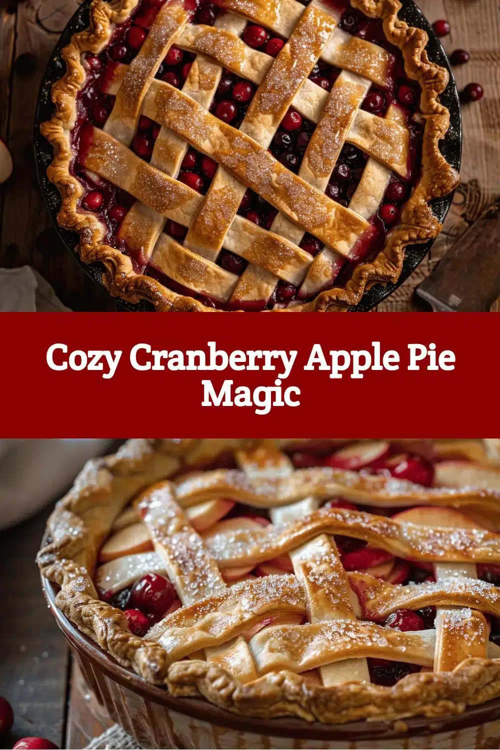 Cranberry Apple Pie recipe