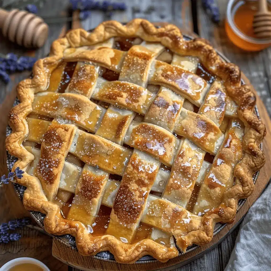 lavender honey pie preparation steps