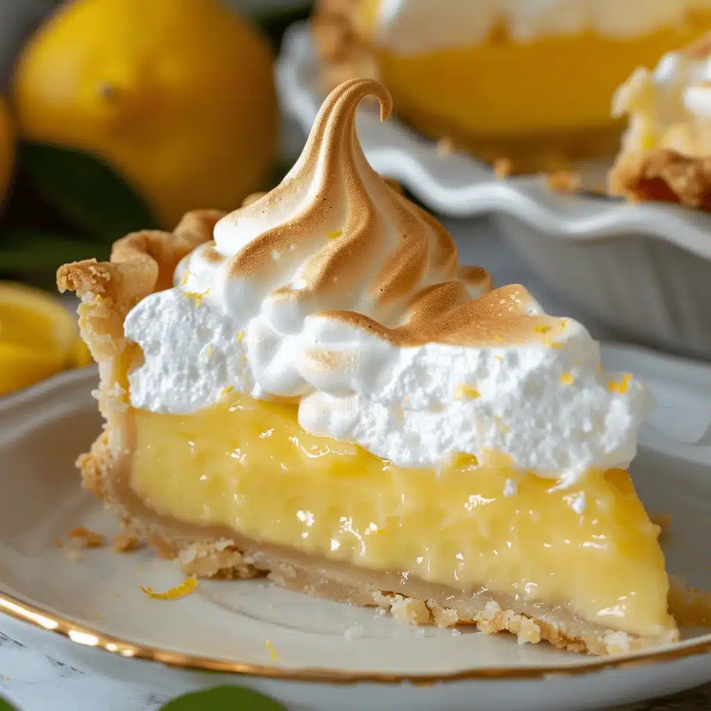 lemon meringue pie - featured image