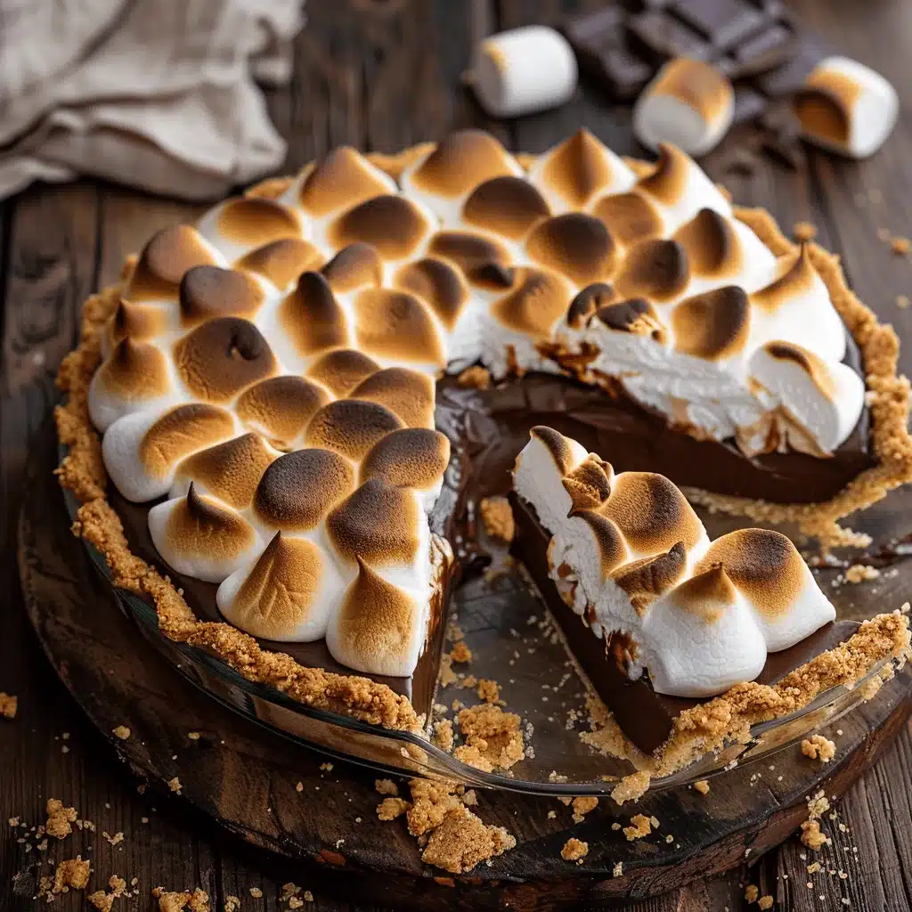 smores pie - featured image