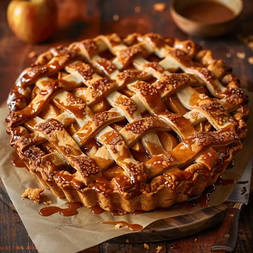 Caramel Apple Fritter Pie - featured image