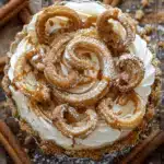 churro cream pie - featured image
