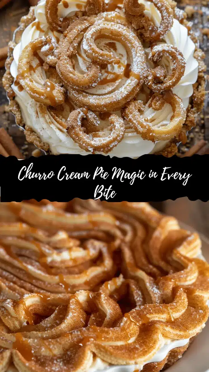 churro cream pie recipe