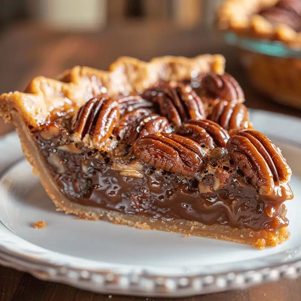 German Chocolate Pecan Pie preparation steps