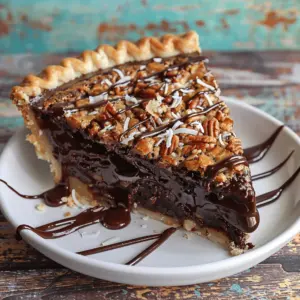 German chocolate pie - featured image