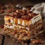 pecan pie lasagna - featured image