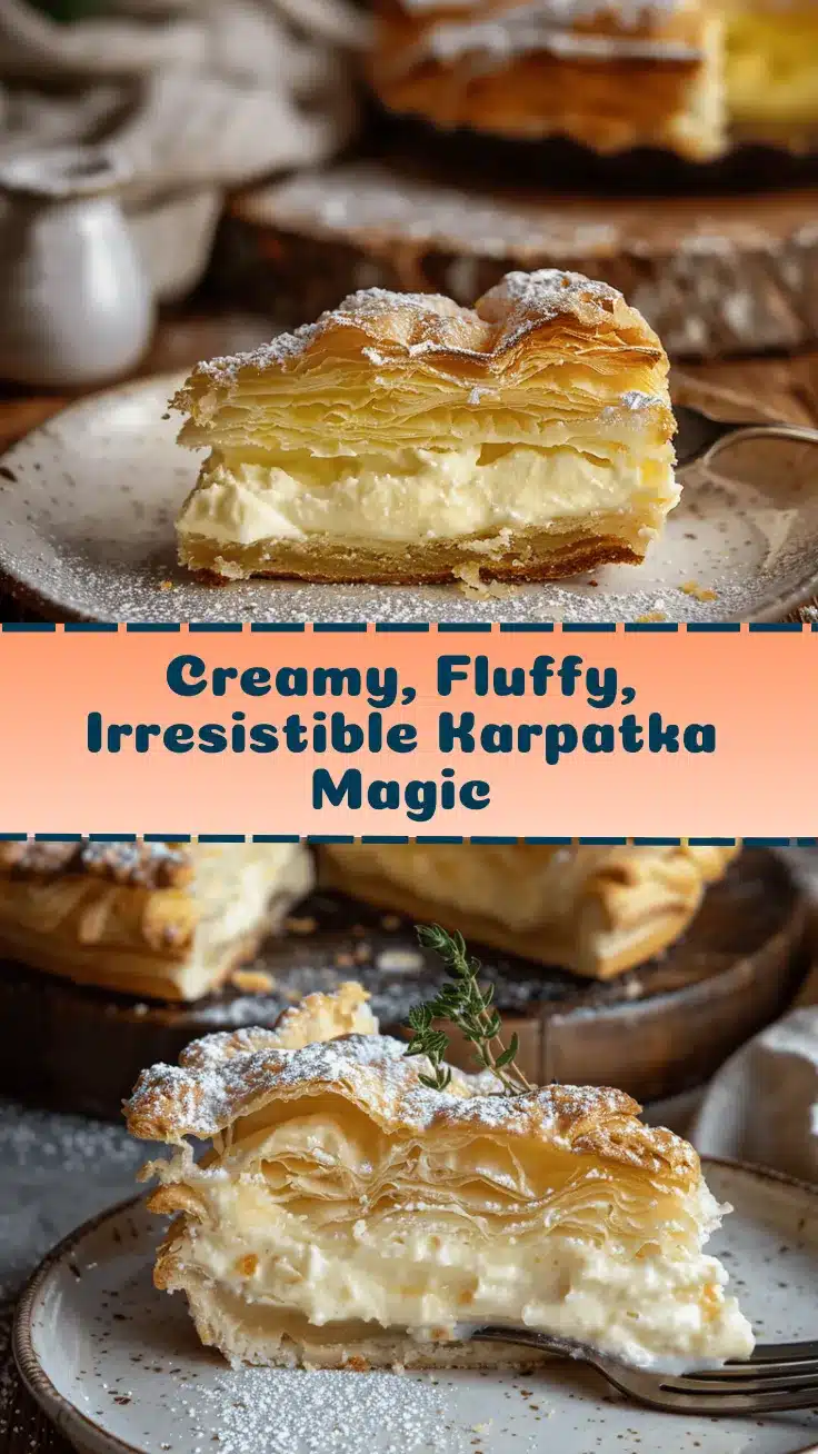 Polish Cream Puff Pie recipe