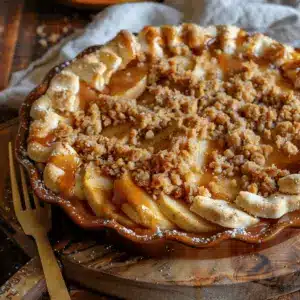 Salted Caramel Apple Pie - featured image