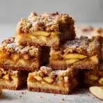 apple pie bars - featured image