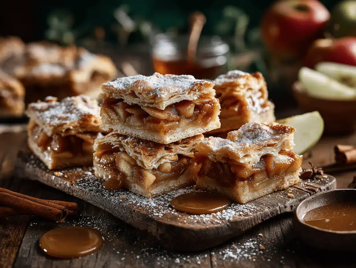 Apple Pie Bars preparation steps