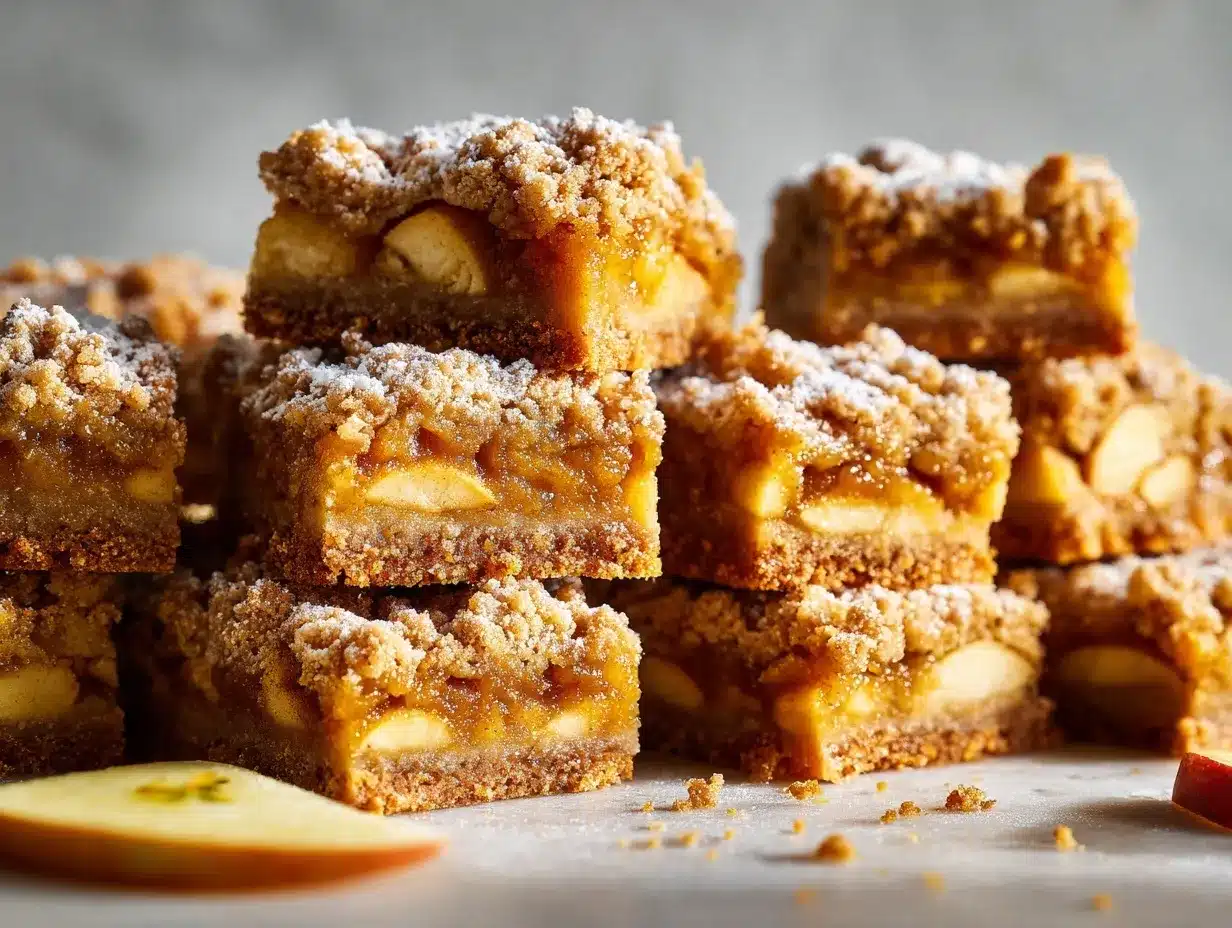 apple pie bars preparation steps