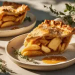 caramel apple pie - featured image