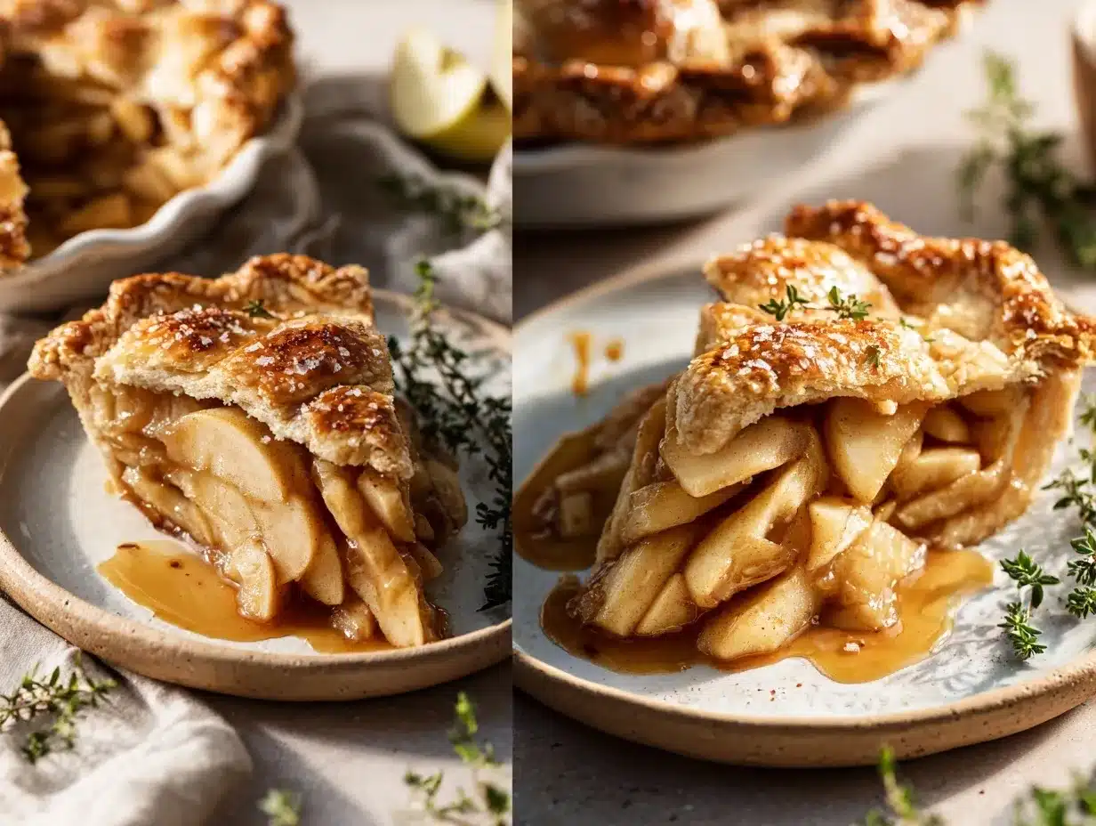 caramel apple pie preparation steps