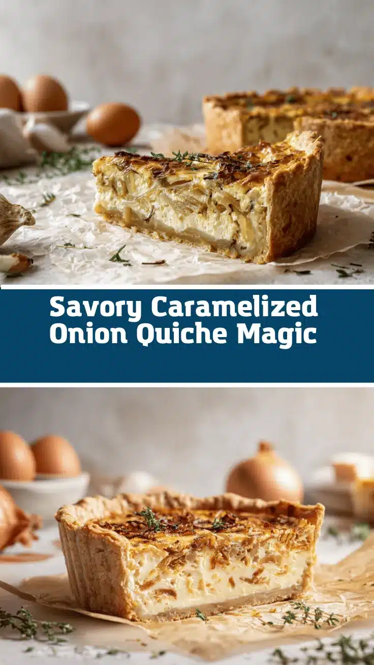 caramelized onion quiche recipe