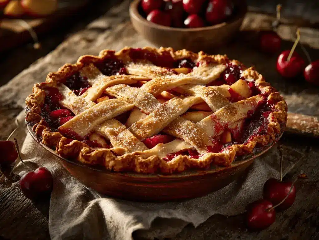 Cherry Apple Pie - featured image