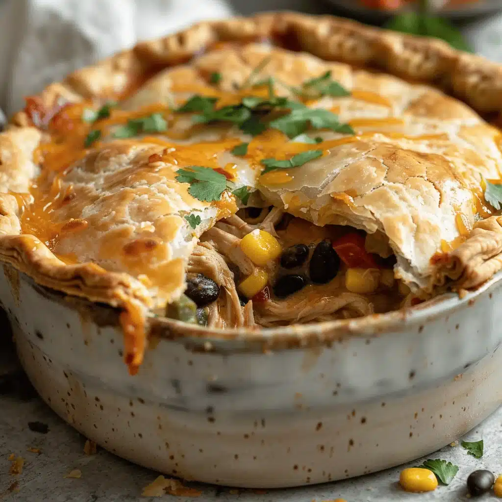 Chicken Enchilada Pot Pie - featured image