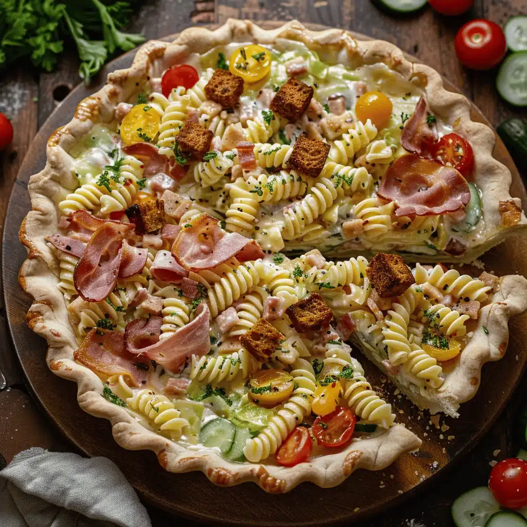 club sandwich pasta salad pie - featured image