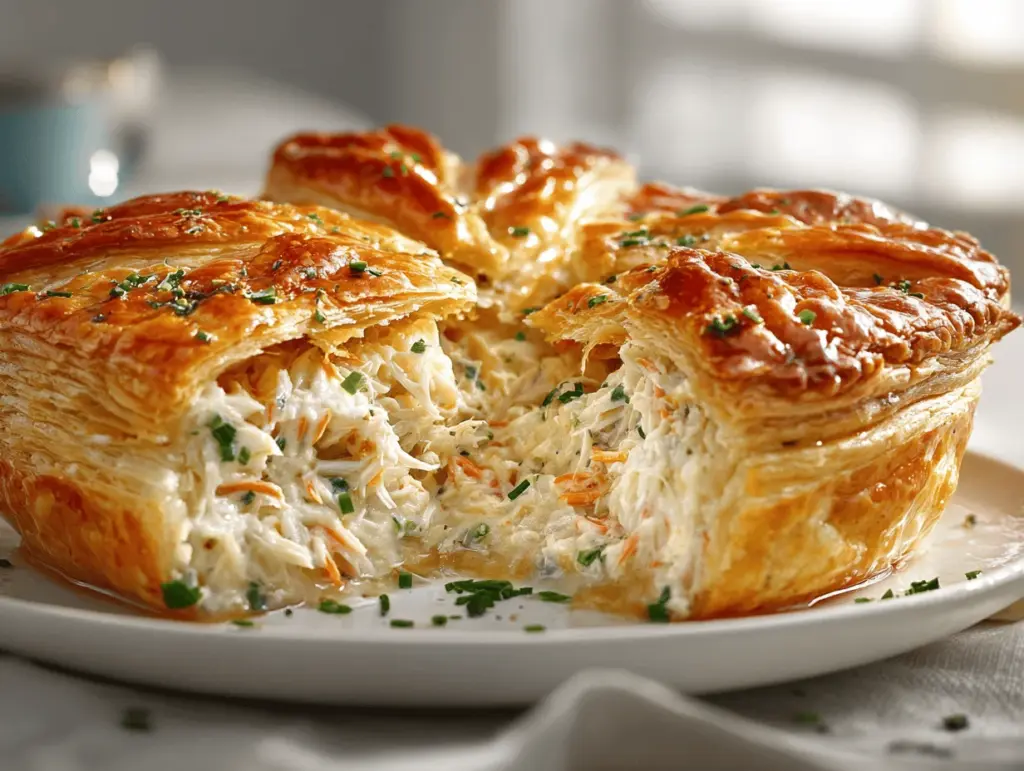 Creamy Crab Crescent Pie - featured image