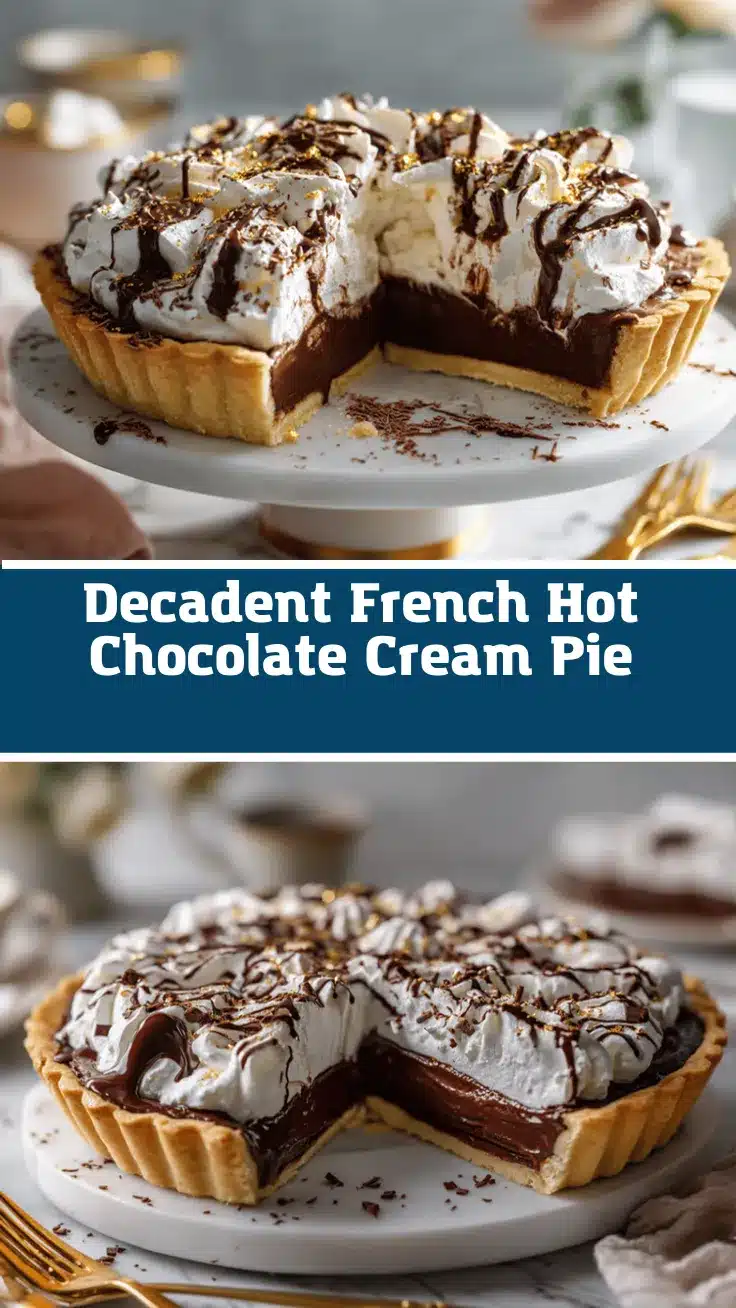 French hot chocolate cream pie recipe
