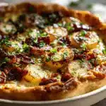 honey bacon roasted potato pie - featured image