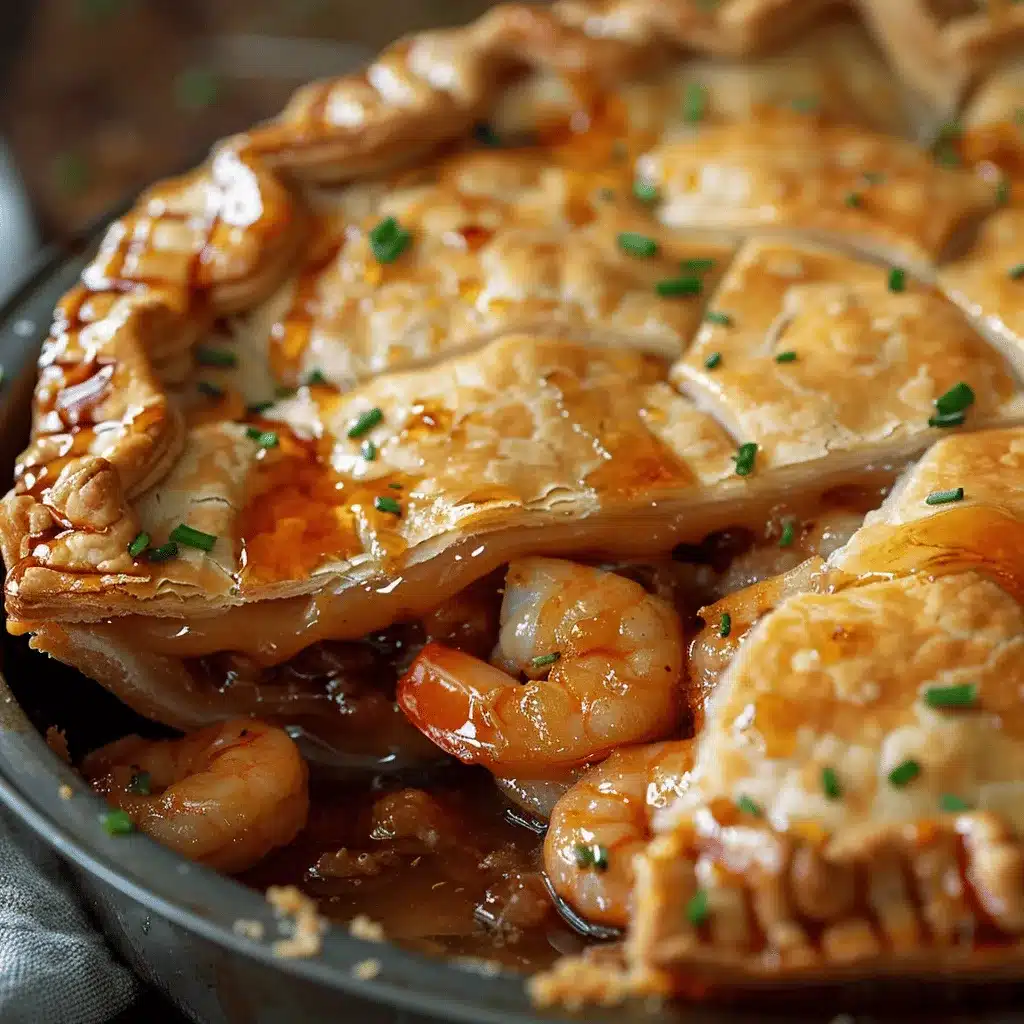 hot honey fried shrimp pie preparation steps