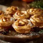mini apple pie bites - featured image