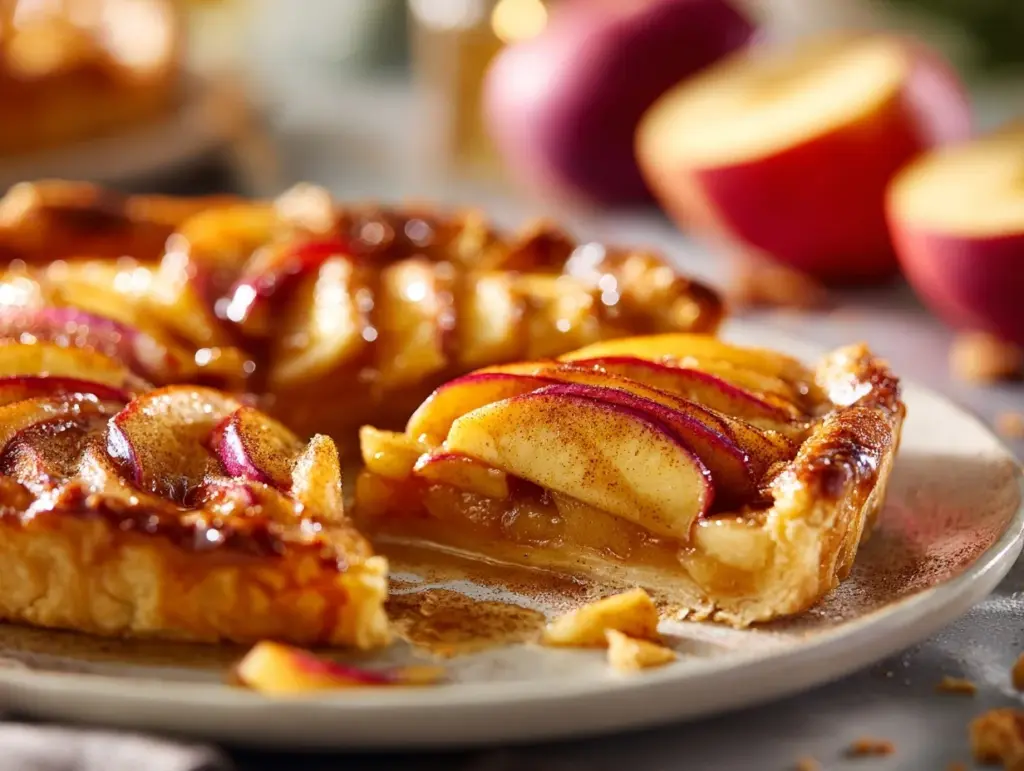 no-peel apple pie - featured image