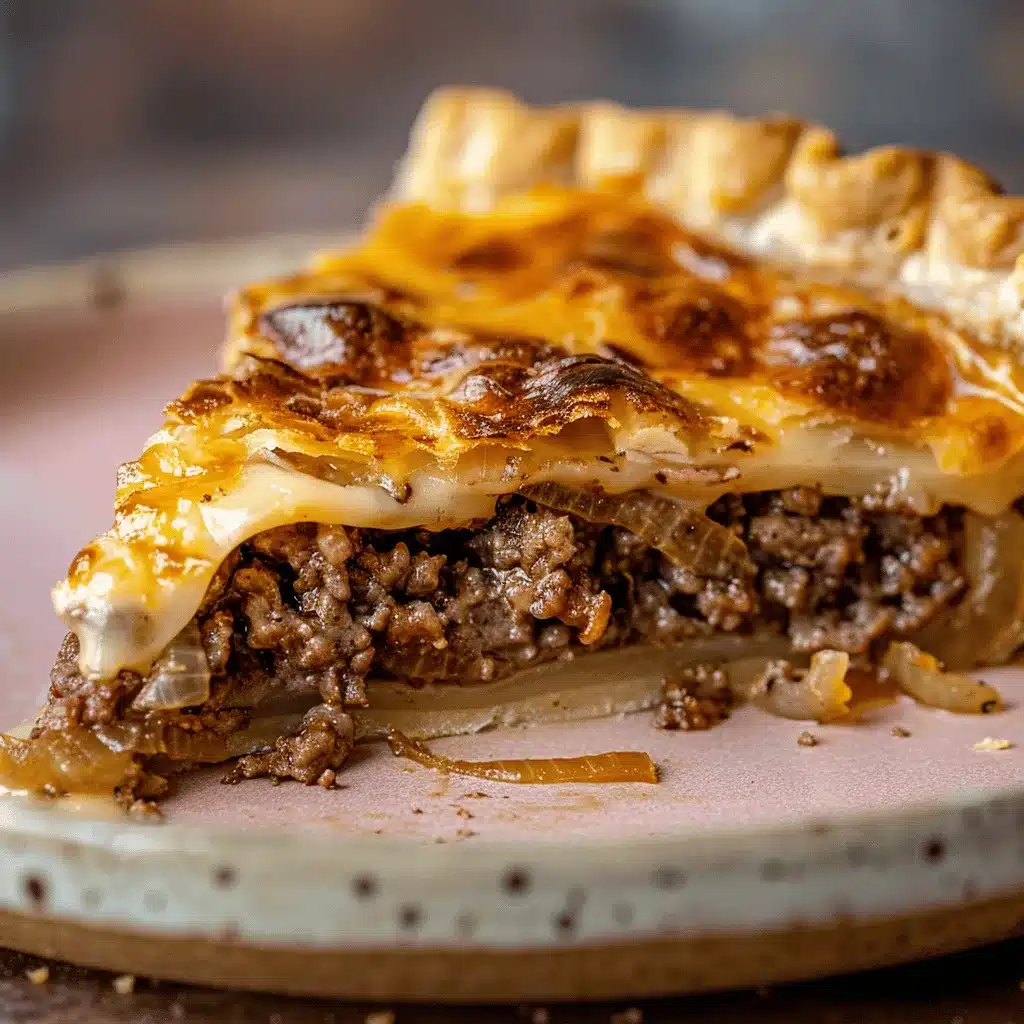 patty melt pie preparation steps