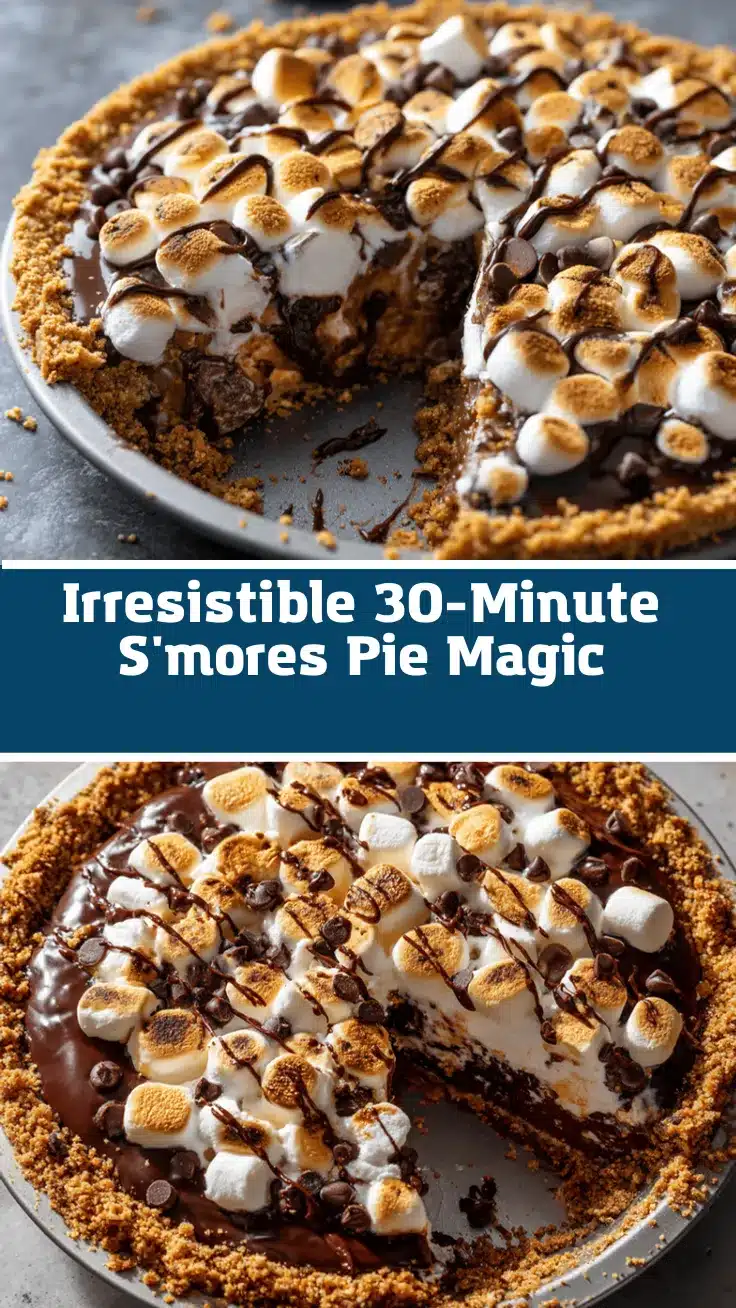 smores pie recipe