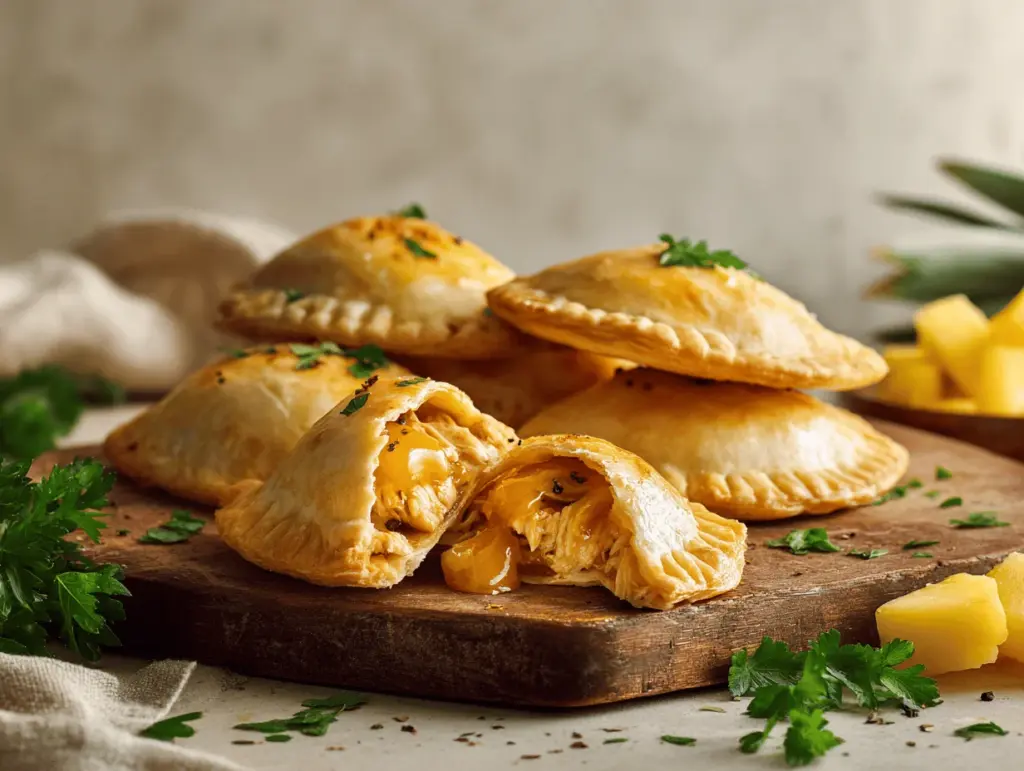 sweet Hawaiian chicken hand pies - featured image