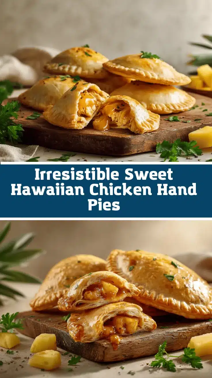 sweet Hawaiian chicken hand pies recipe