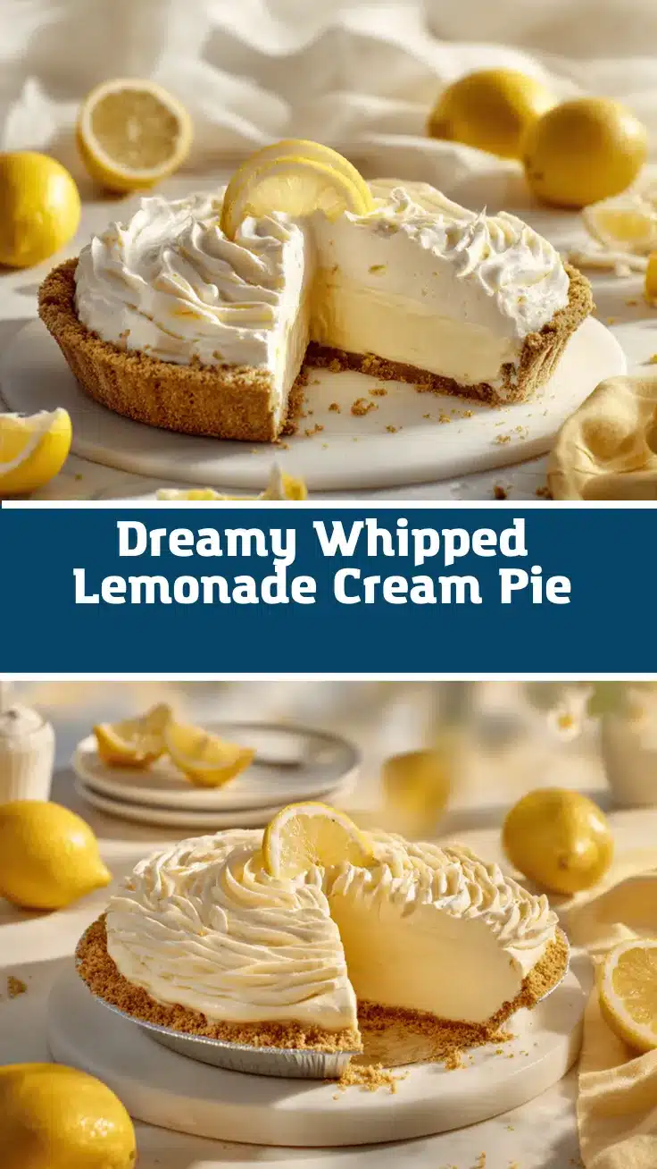 whipped lemonade cream pie recipe