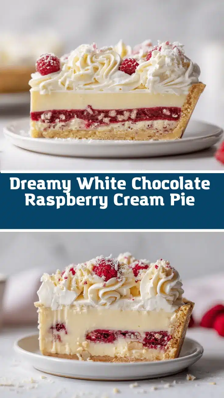 white chocolate raspberry cream pie recipe