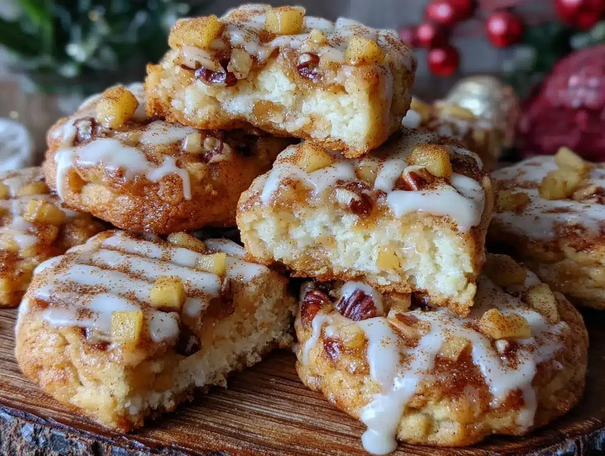 apple pie cheesecake cookies preparation steps