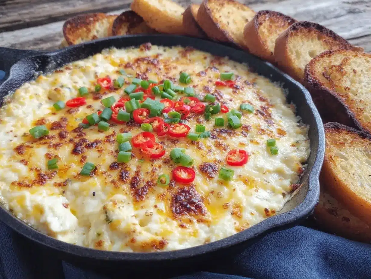 banana pepper queso dip preparation steps