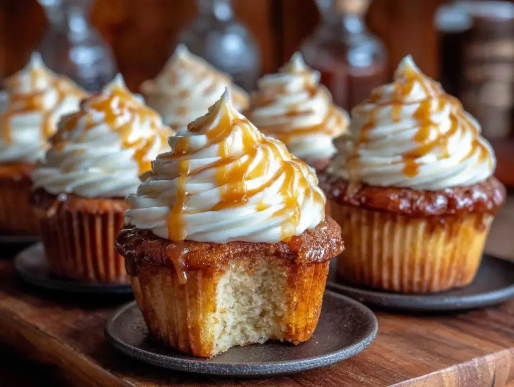 Butterbeer Cupcakes - featured image