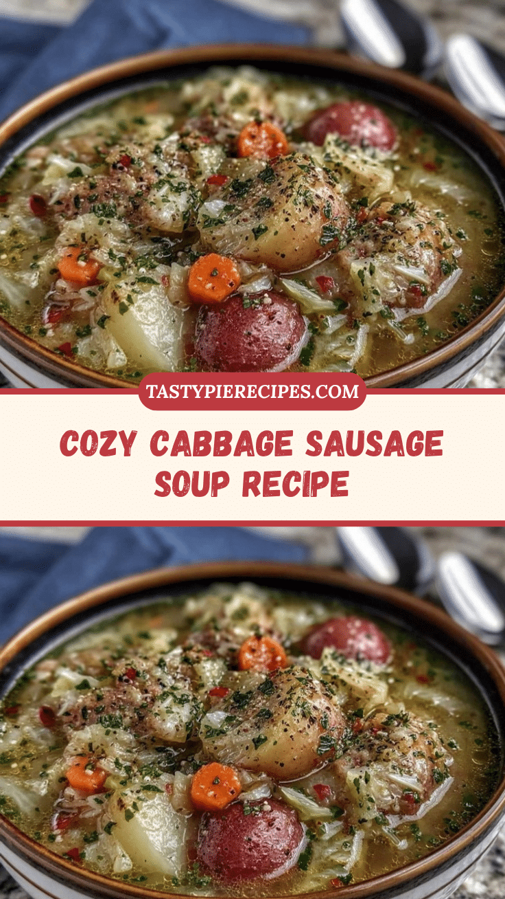 cabbage sausage soup recipe
