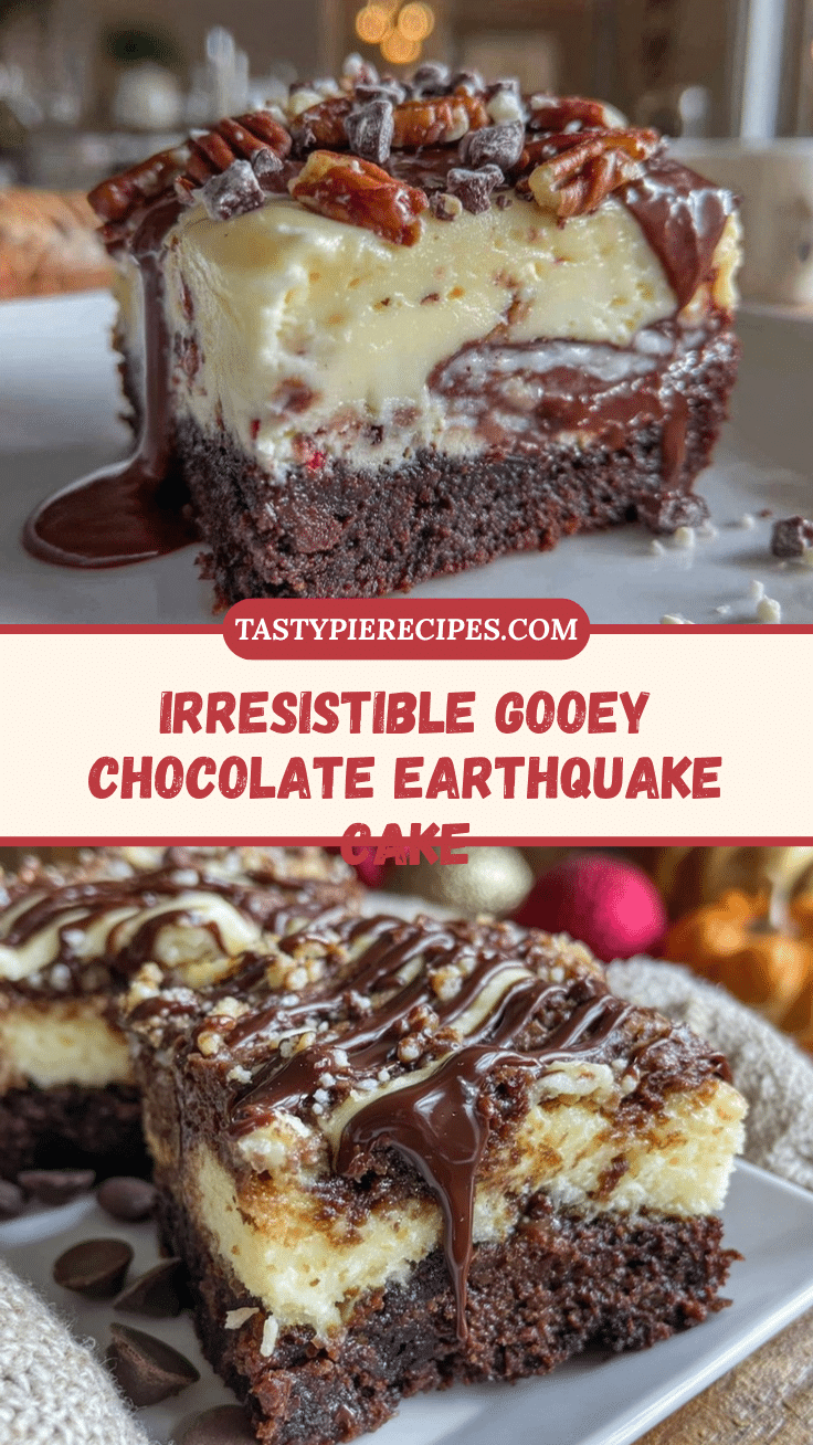 Chocolate Earthquake Cake recipe