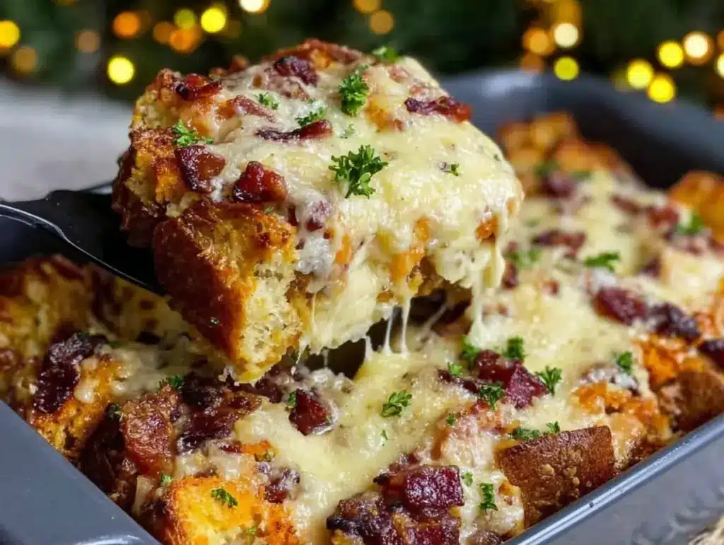 Christmas Breakfast Casserole - featured image