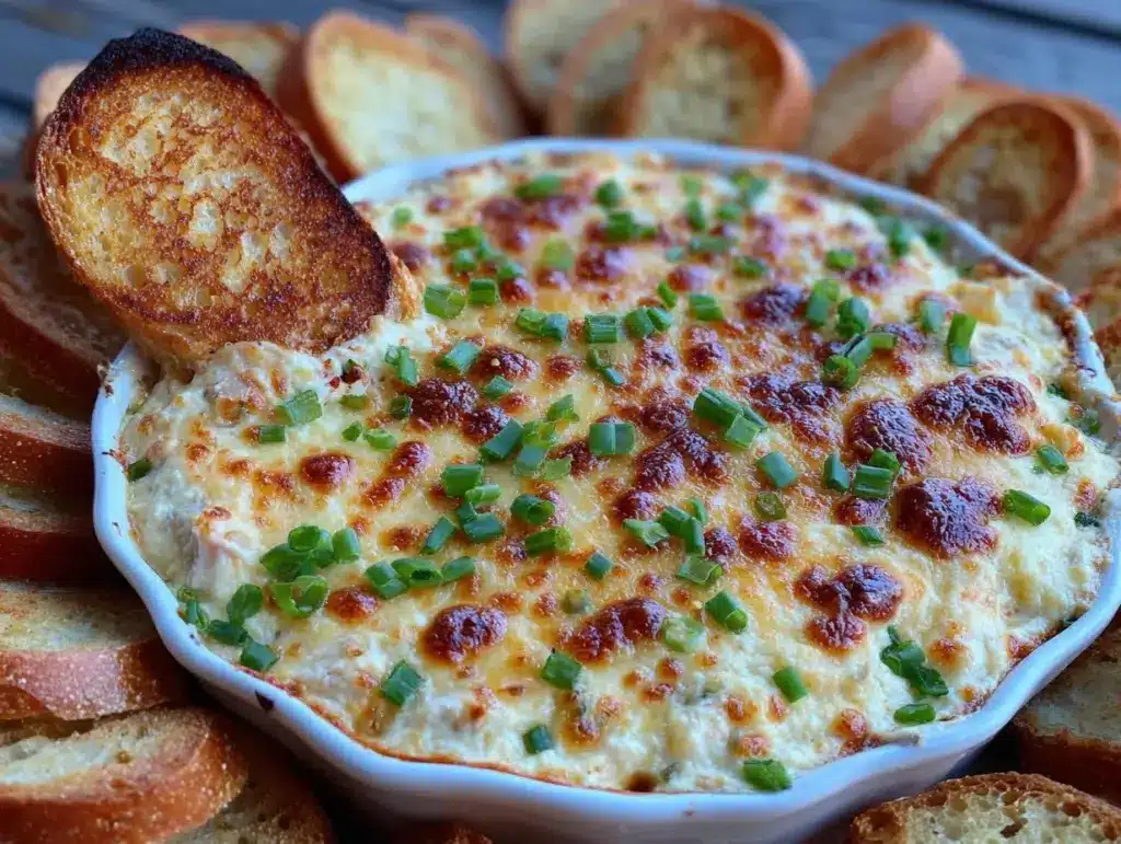 creamy banana pepper chicken dip - featured image